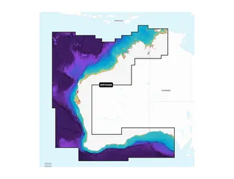 Garmin Australië, West - binnenland en kust Waterkaarten