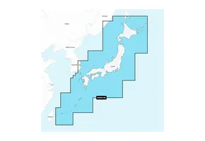 Garmin Japan - meren en kustwateren Waterkaarten