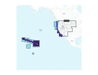 Garmin Westen VS - Kaarten voor binnenwateren en kustwateren