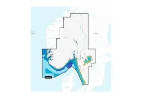 Garmin Oslo, Skagerrak en Haugesund - Waterkaarten