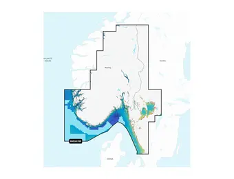 Garmin Oslo, Skagerrak en Haugesund - Waterkaarten