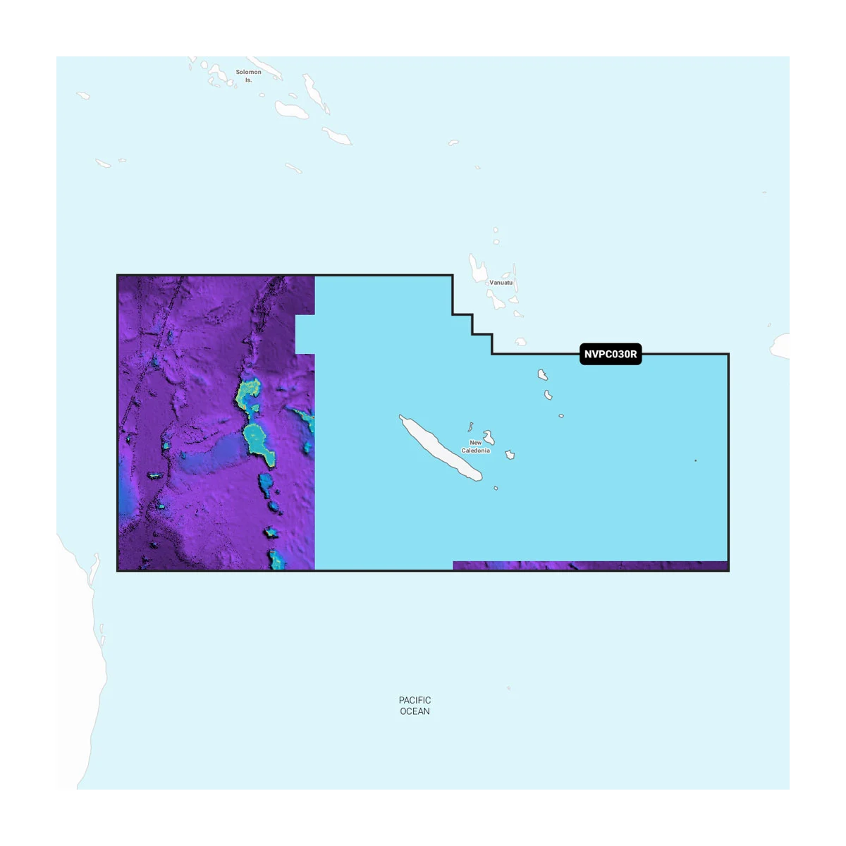 Garmin Nieuw-Caledonië - Waterkaarten