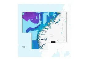 Garmin Noorwegen, Sognefjord - Svesfjorden - Waterkaarten