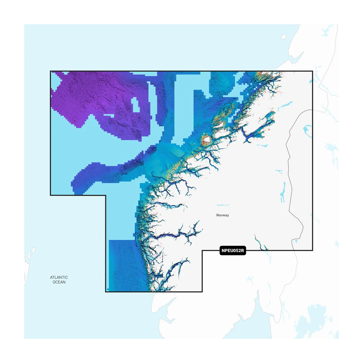 Garmin Noorwegen, Sognefjord - Svesfjorden - Waterkaarten