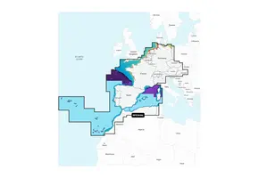 Garmin Europa, Midden en West - Waterkaarten