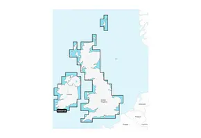 Garmin Verenigd Koninkrijk en Ierland, Meren en rivieren - Waterkaarten voor binnenwateren