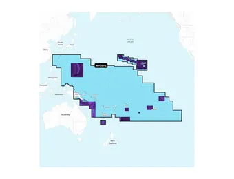 Garmin Eilanden in de Stille Oceaan - Waterkaarten