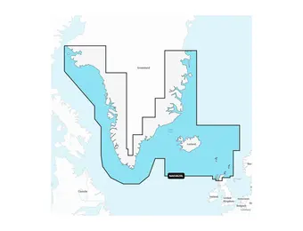 Garmin Groenland en IJsland - Waterkaarten