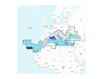 Garmin Middellandse Zee en Zwarte Zee - Waterkaarten