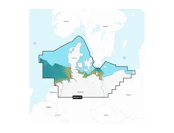 Garmin Denemarken, Duitsland en kust van Polen - Waterkaarten