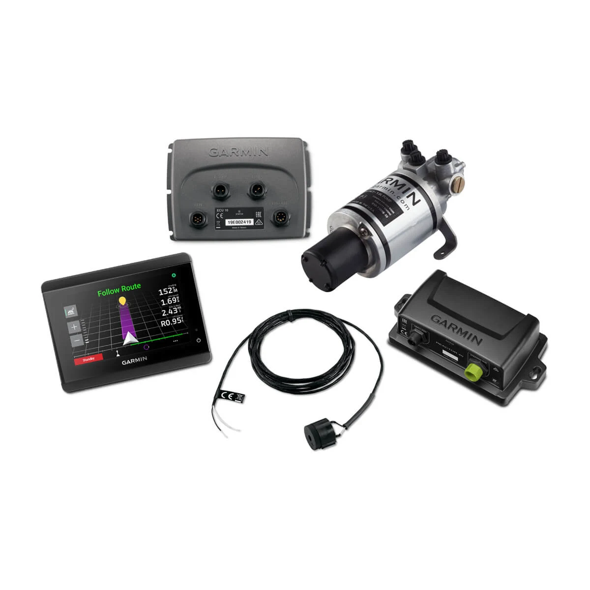 Garmin GHP Compact Reactor™ 40 hydraulische stuurautomaat, met GHC™ 50 instrumentenpakket