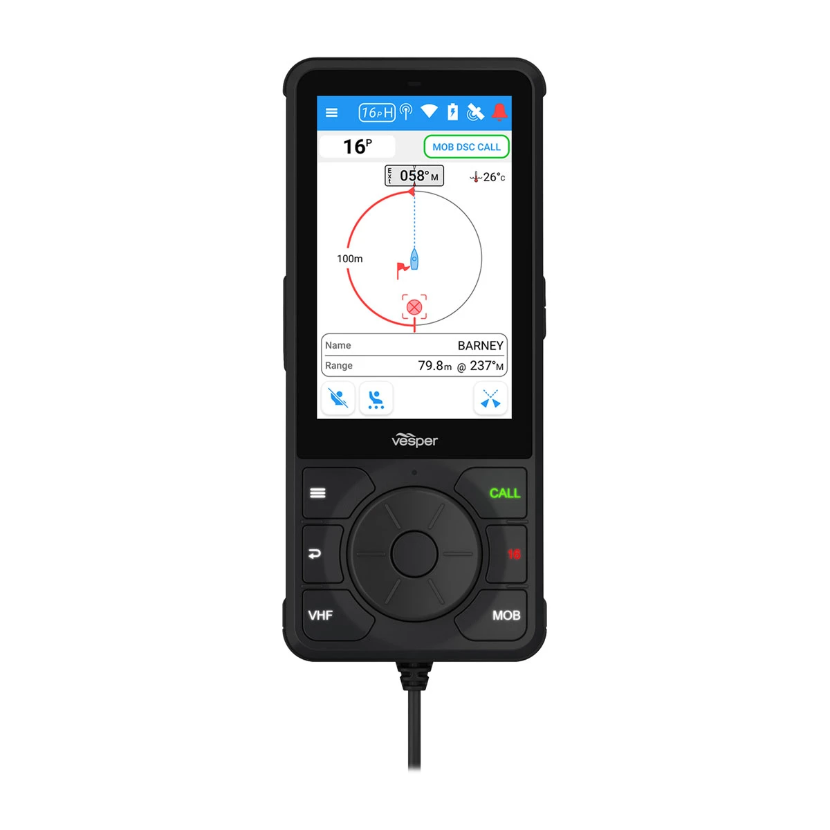 Garmin Cortex® H1 en H1P Handsets, foto 4 van 6