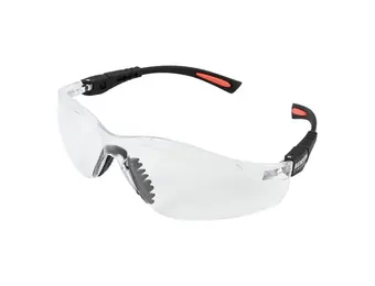 Benson Tools Veiligheidsbril zwart rood frame