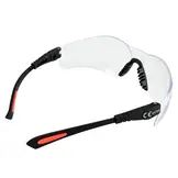 Benson Tools Veiligheidsbril zwart rood frame