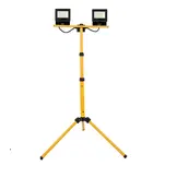 Hofftech LED Werklamp 2 x 20W + telescopische standaard 1.5 mtr