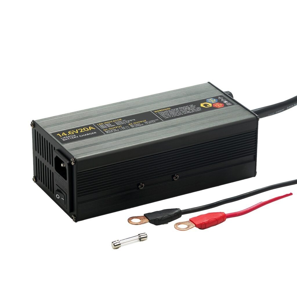 14.6V20A acculader - LiFePO4 Pro accu