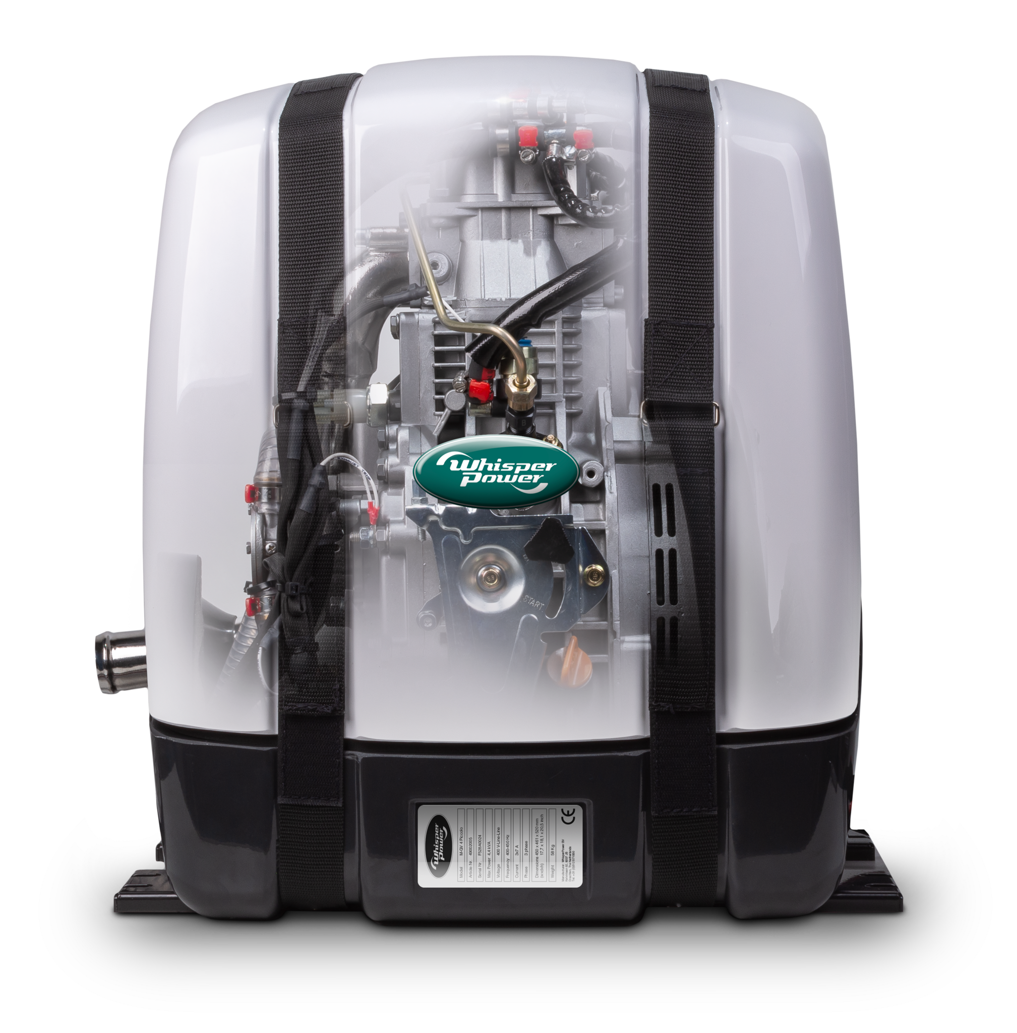 WhisperPower Diesel generator Piccolo 4 - 230 V / 50 Hz 4.4Kva 3.5 kW