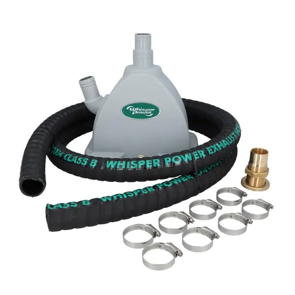 WhisperPower Waterslot uitlaatkit 40 mm (1 5/8″)