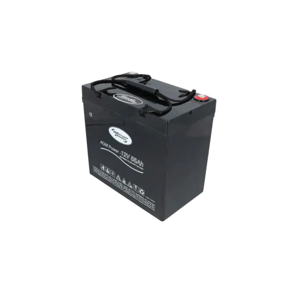WhisperPower AGM Accu 12 V – 55 Ah, foto 3 van 6