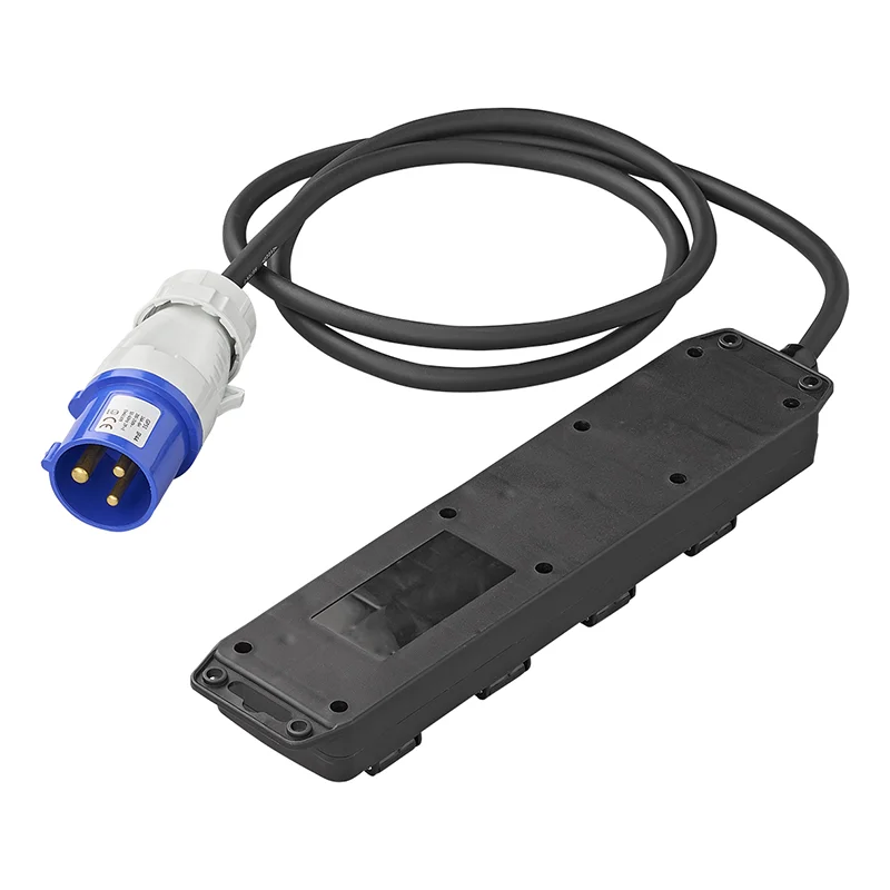 ProPlus CEE 4-weg Schuko stekkerdoos 1,5M