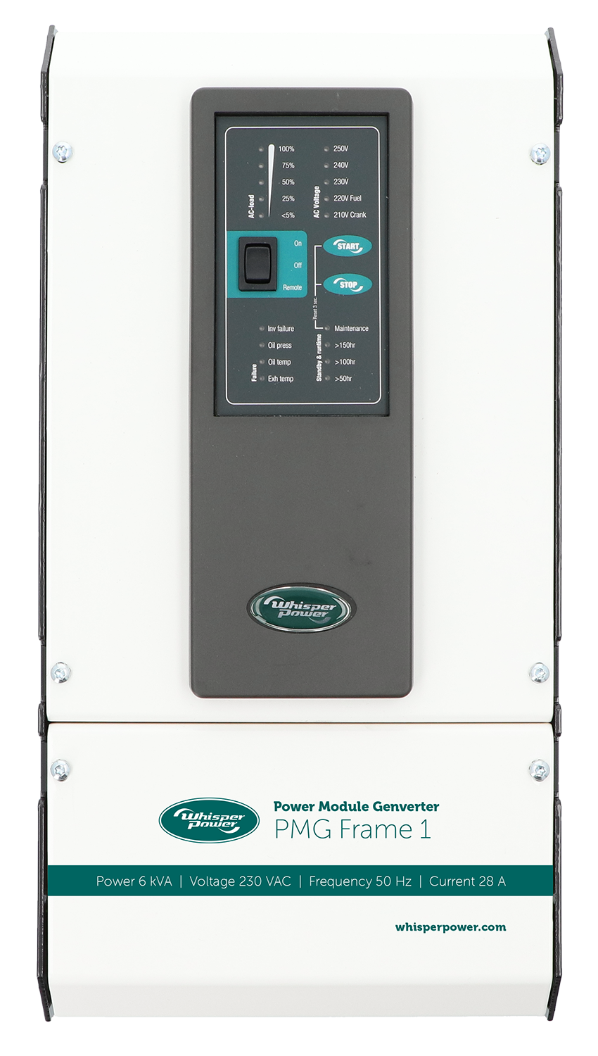 WhisperPower Piccolo 6 2-cil 6kVa 6kW 1