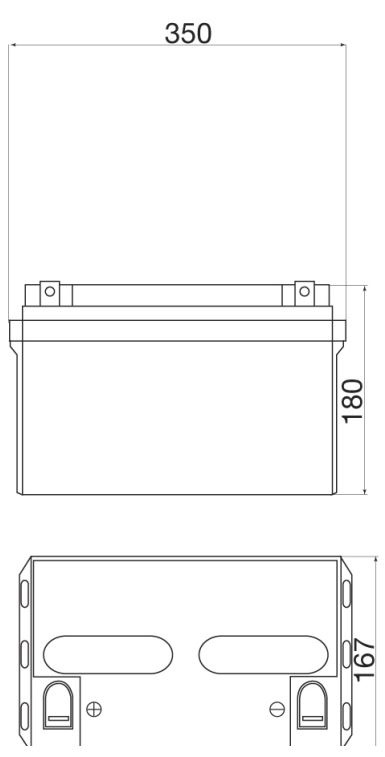 WhisperPower AGM Accu 12 V – 80 Ah