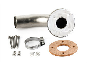 Wallas Wallas uitlaatdoorvoer romp, Ø28 mm