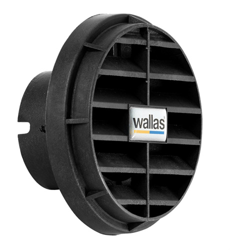 Wallas Wallas Uitblaasmond inwendig afsluitbaar