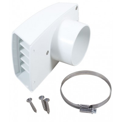 Wallas Wallas Inlaat grill 75mm water beschermd