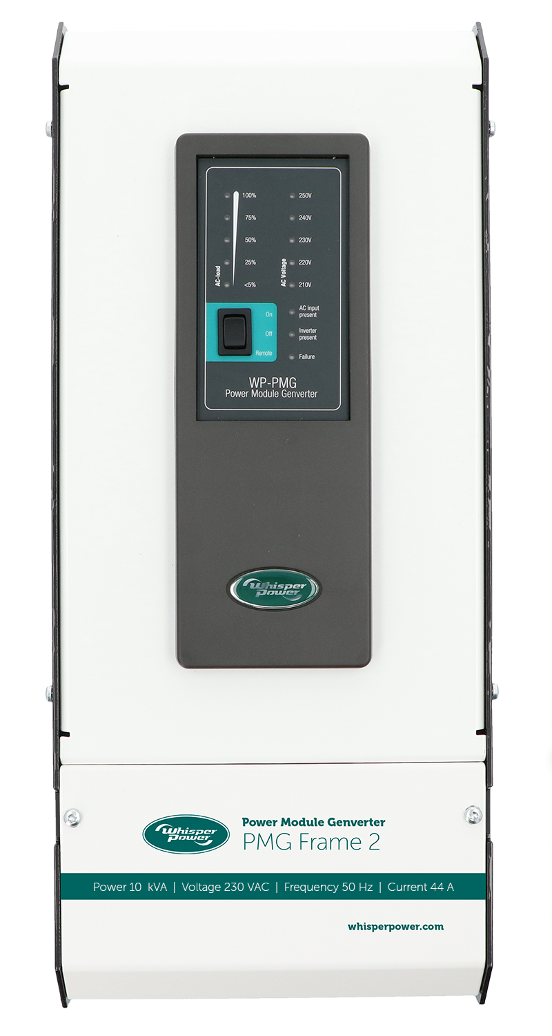 WhisperPower Piccolo 12 marine generator 3 cil. Kubota motor