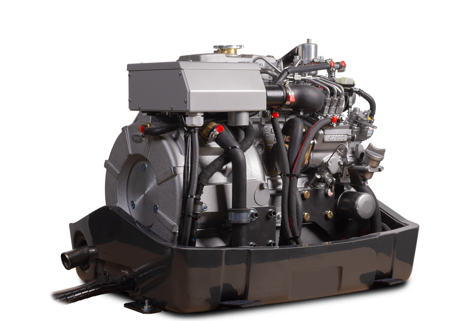 WhisperPower Piccolo 12 marine generator 3 cil. Kubota motor, foto 4 van 6