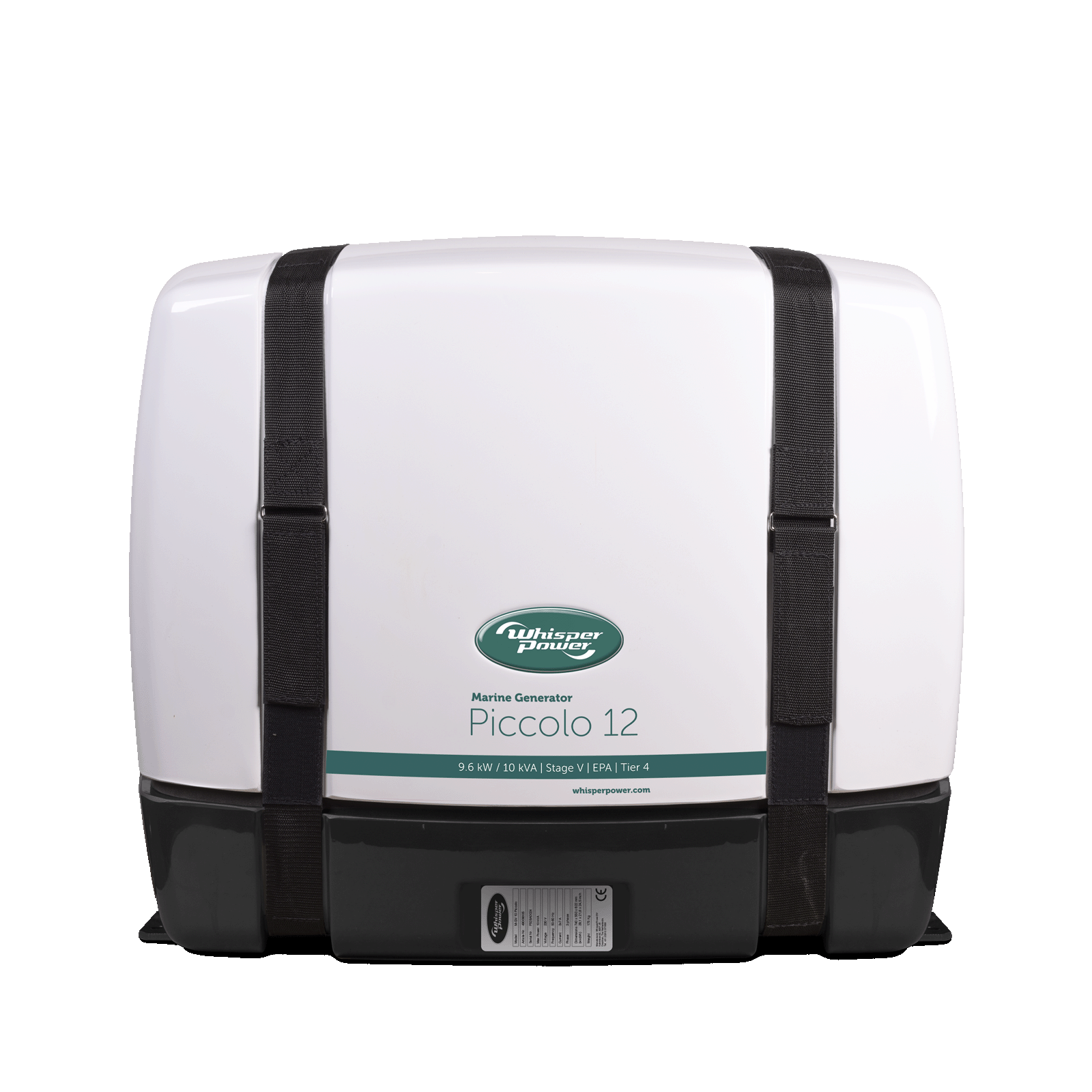 WhisperPower Piccolo 12 marine generator 3 cil. Kubota motor