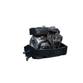 WhisperPower Piccolo 15 marine generator 3 cil. Kubota motor 15kVA