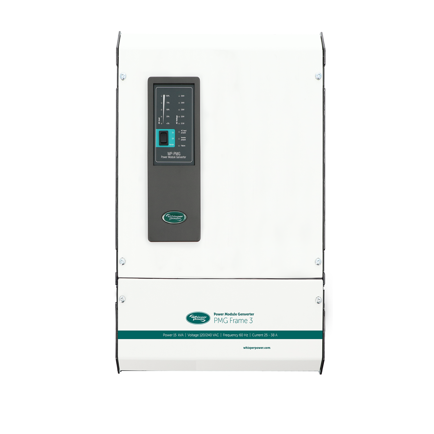 WhisperPower Piccolo 18 marine diesel generator 4 cil. Kubota motor 18 kVA