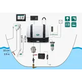 WhisperPower Piccolo 18 marine diesel generator 4 cil. Kubota motor 18 kVA