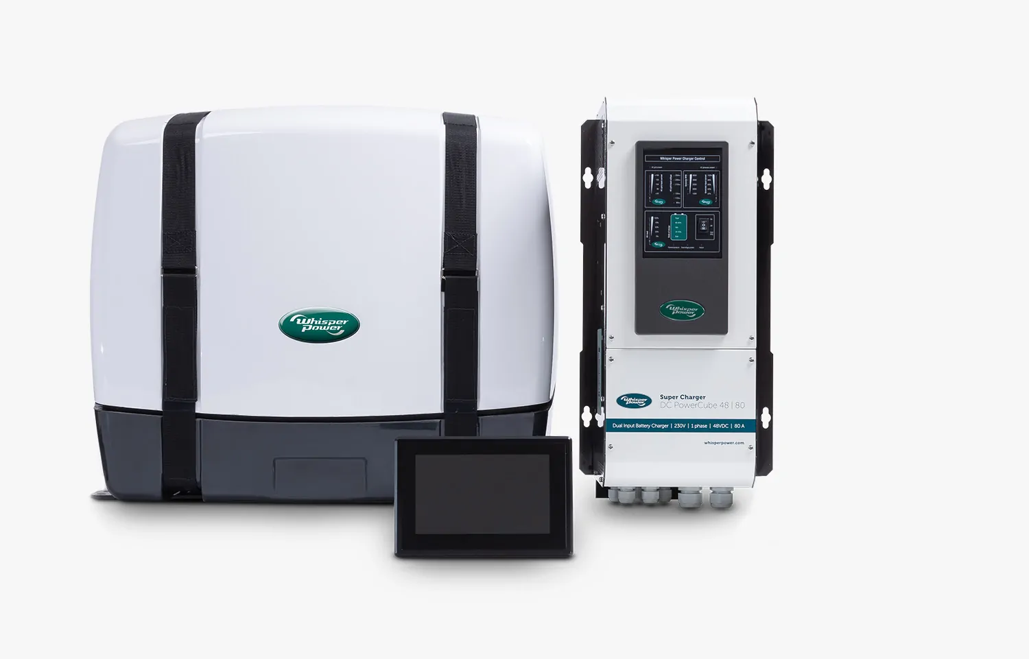 WhisperPower Piccolo GV 2 marine diesel generator 3 cil. Kubota motor