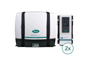 WhisperPower Piccolo GV 3 marine diesel generator 3 cil. Kubota motor