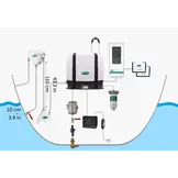 WhisperPower Piccolo GV 3 marine diesel generator 3 cil. Kubota motor