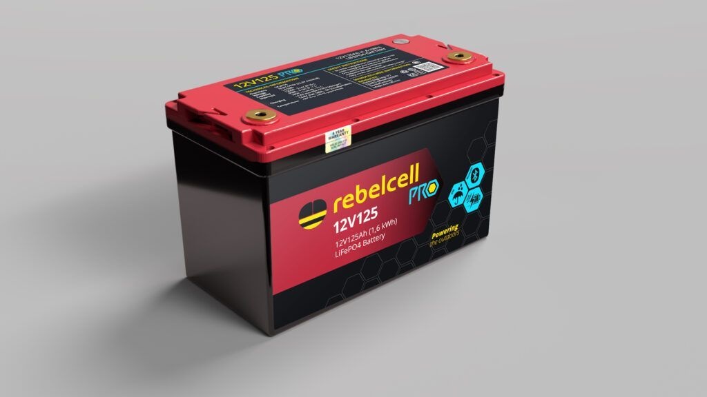  12V125 PRO LiFePO4 accu