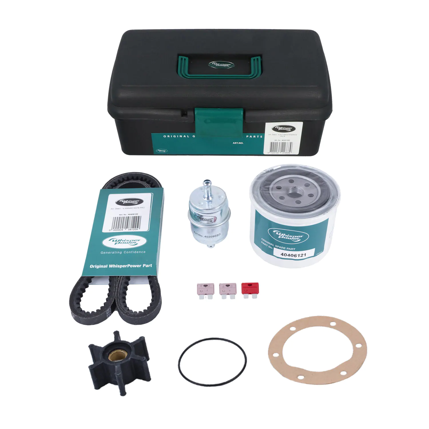 WhisperPower A-kit onderhoudskit M-SQ Pro 18