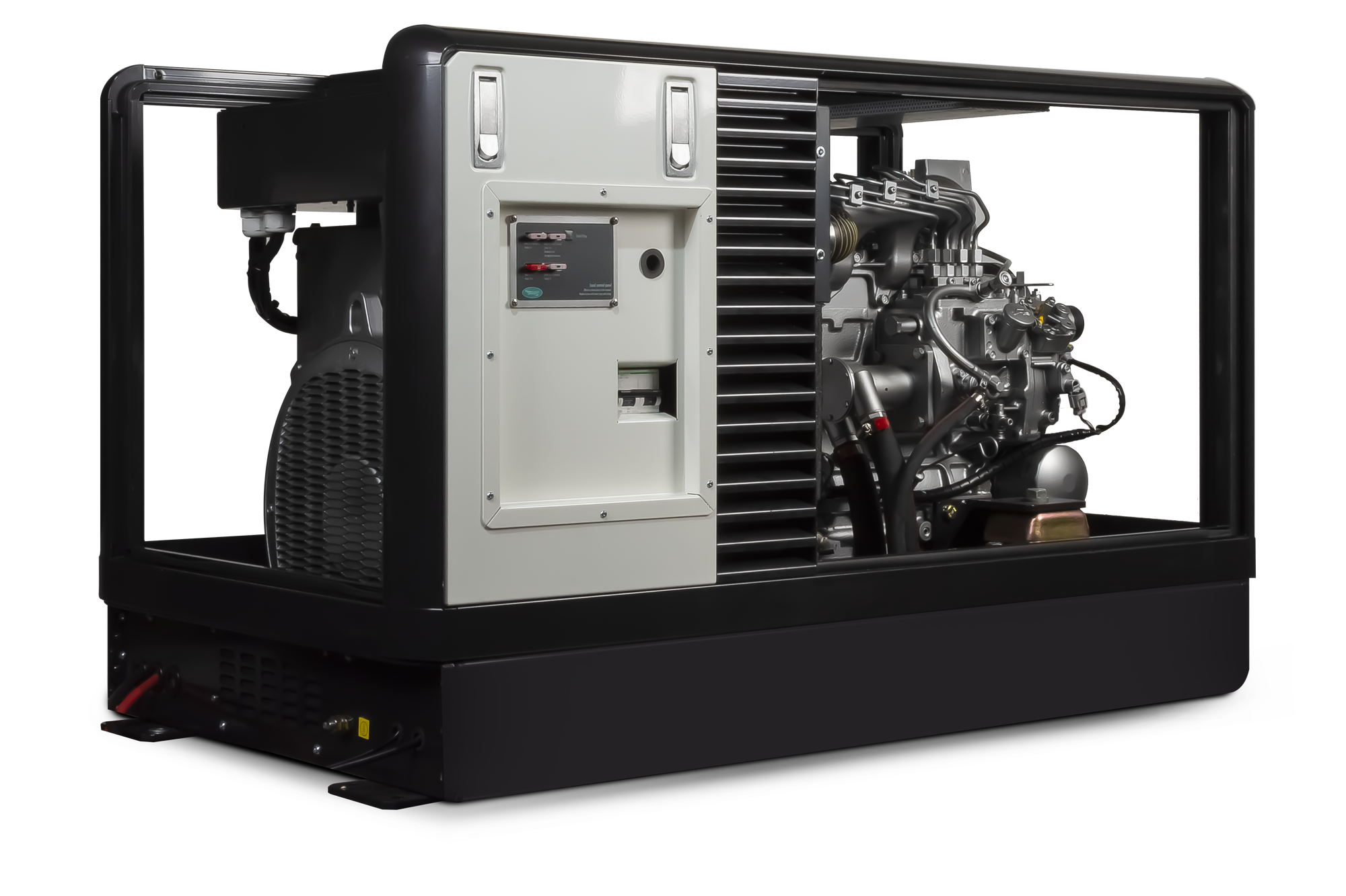 WhisperPower M-SQ Pro 18 marine diesel generator 4 cil. Kubota motor