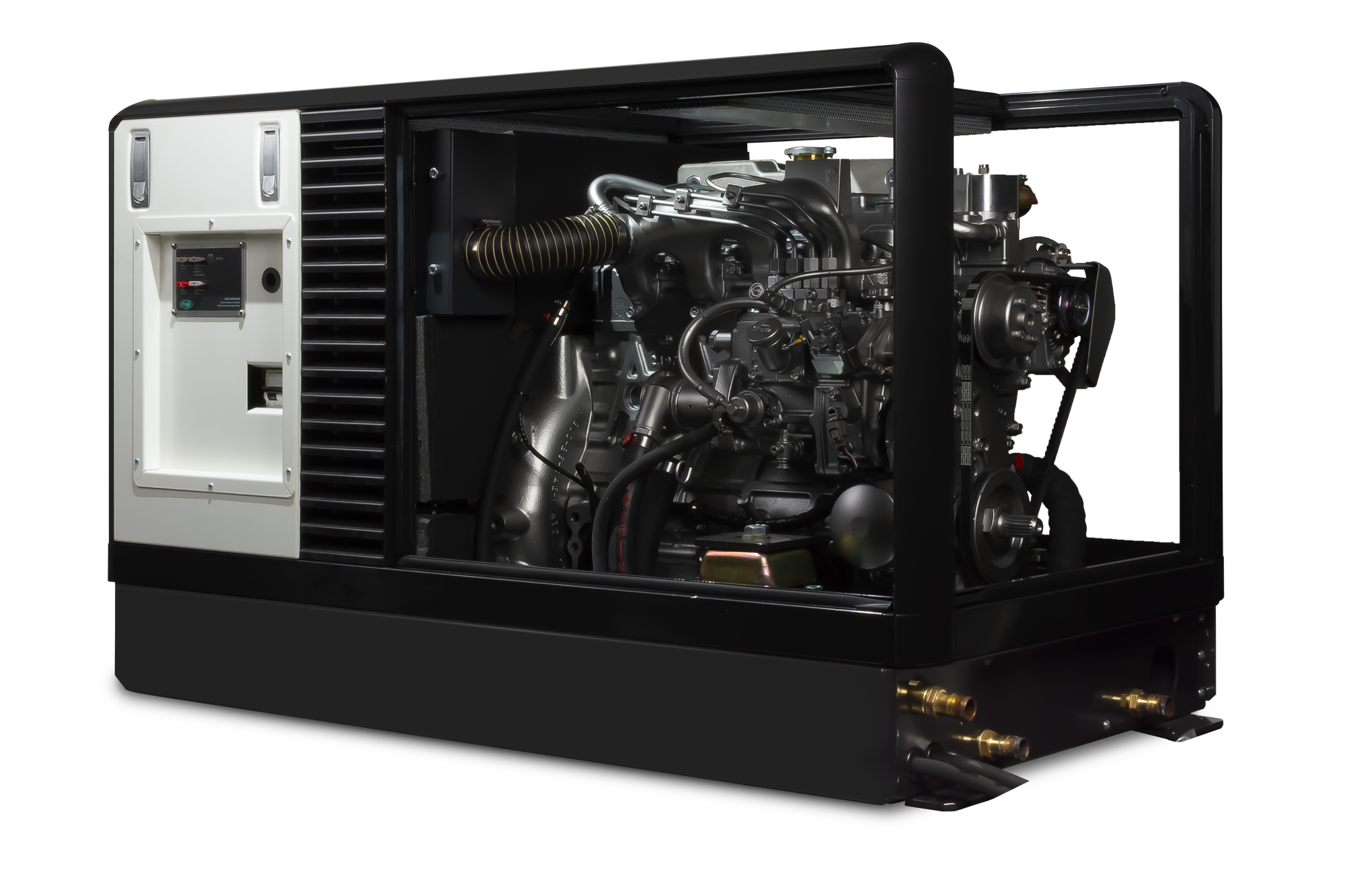 WhisperPower M-SQ Pro 18 marine diesel generator 4 cil. Kubota motor