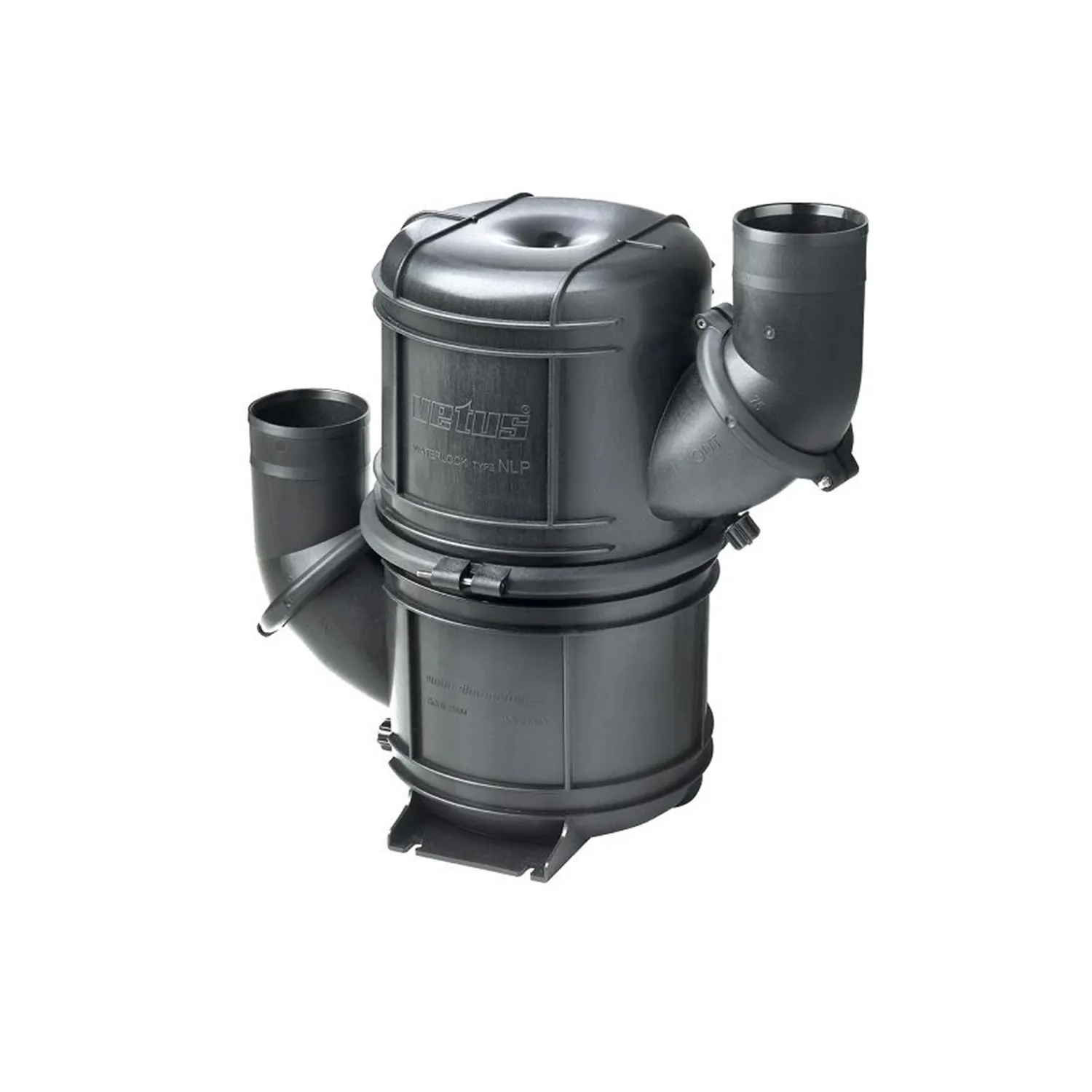 WhisperPower Waterslot uitlaatkit 63 mm (2 ½”)