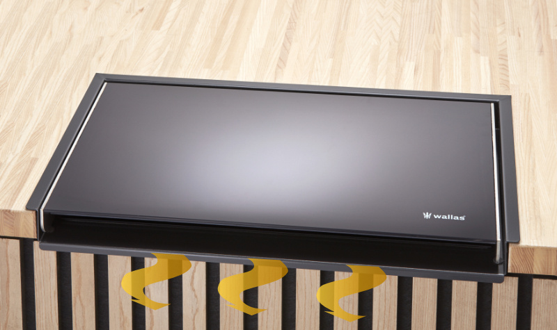 Wallas Wallas Kooktoestel diesel 1200D+260 deksel flush inbouw