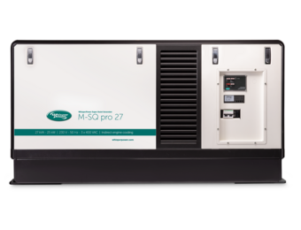 WhisperPower M-SQ Pro 27 marine diesel generator 4 cil. Mitsubishi Motor 27 kVA