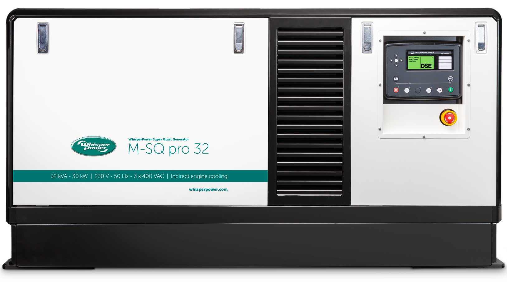 WhisperPower M-SQ Pro 32 marine diesel generator 4 cil. Mitsubishi Motor 32 kVA 27 kW