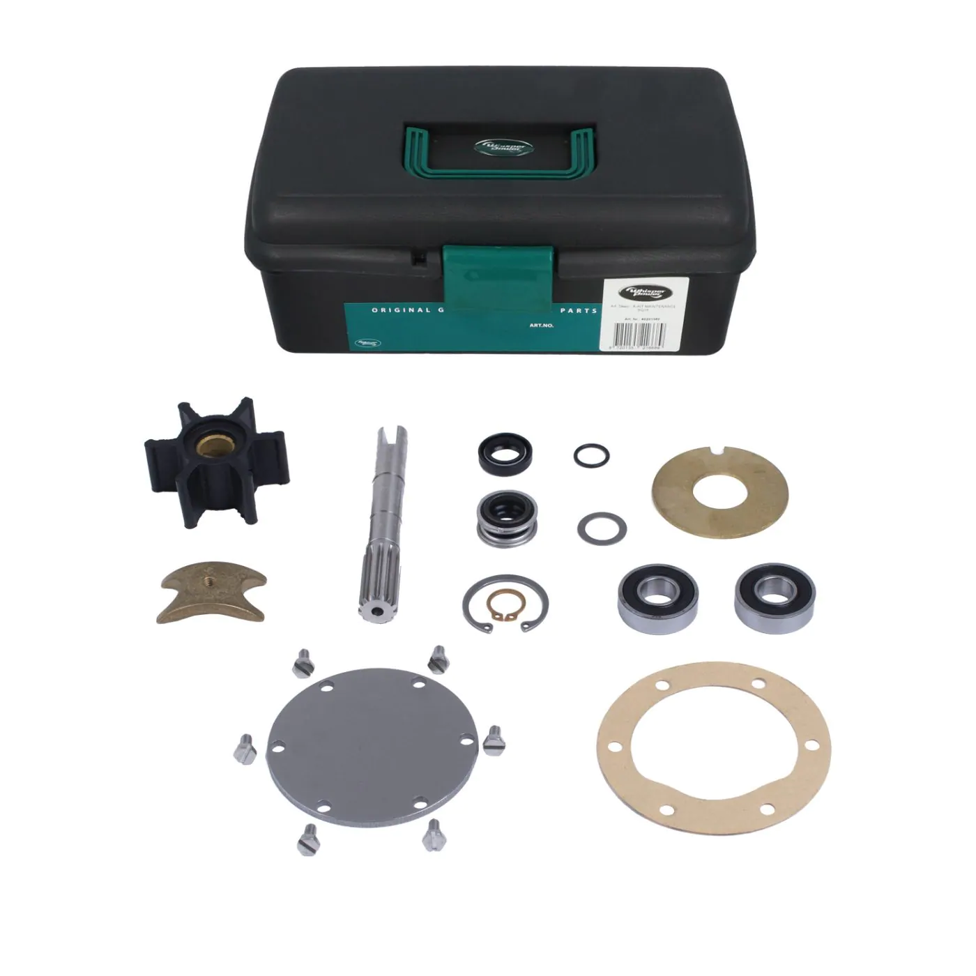 WhisperPower B-kit onderhoudsonderdelen impellerpomp – alleen Kubota motor