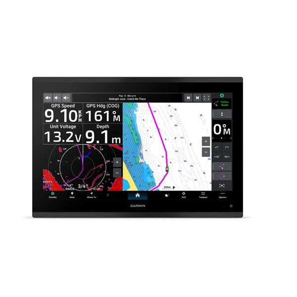 Garmin GPSMAP® 90** serie Premium kaartplotter met wereldwijde basiskaart, foto 3 van 6