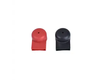 WhisperPower Accuklemsteun / beschermkap set rood / zwart M8