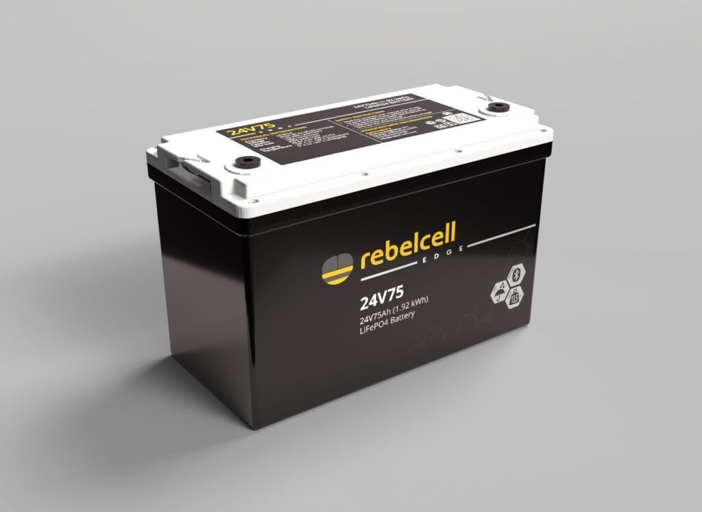 Rebelcell 24V75 EDGE LiFePO4 accu